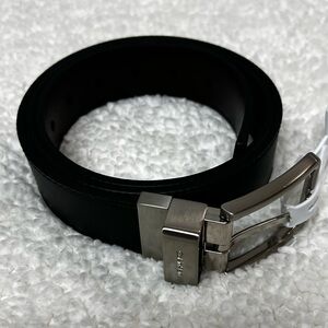 Calvin Klein Men's Reversible Adjustable Black Brown Belt Size: Large 38/40